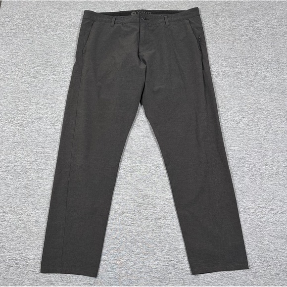 Vuori Other - Vuori Pants Mens 36x30 Gray Aim Performance Stretch Travel City Golf Chino